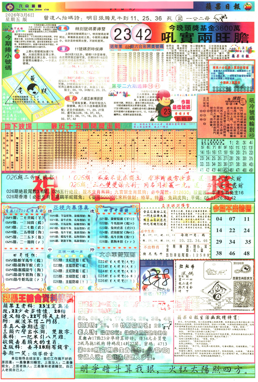 026期苹果日报[图]